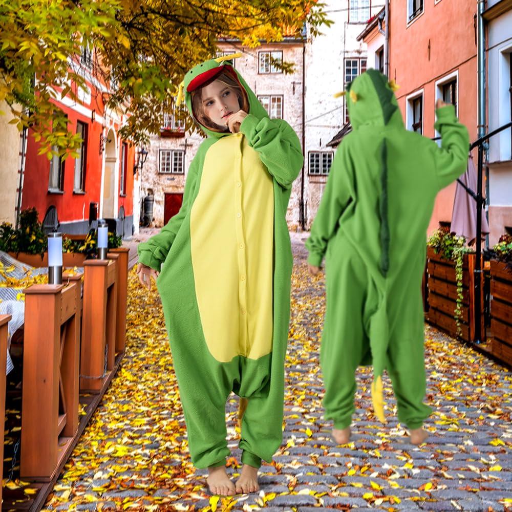 Kostiumy smoka dla kobiet i mężczyzn, zwierzę, jednoczęściowy kostium na karnawał, Halloween, fantazyjne stroje, jednoczęściowa piżama, dinozaur, hipopotam, wół, na imprezę, odgrywanie ról, cosplay