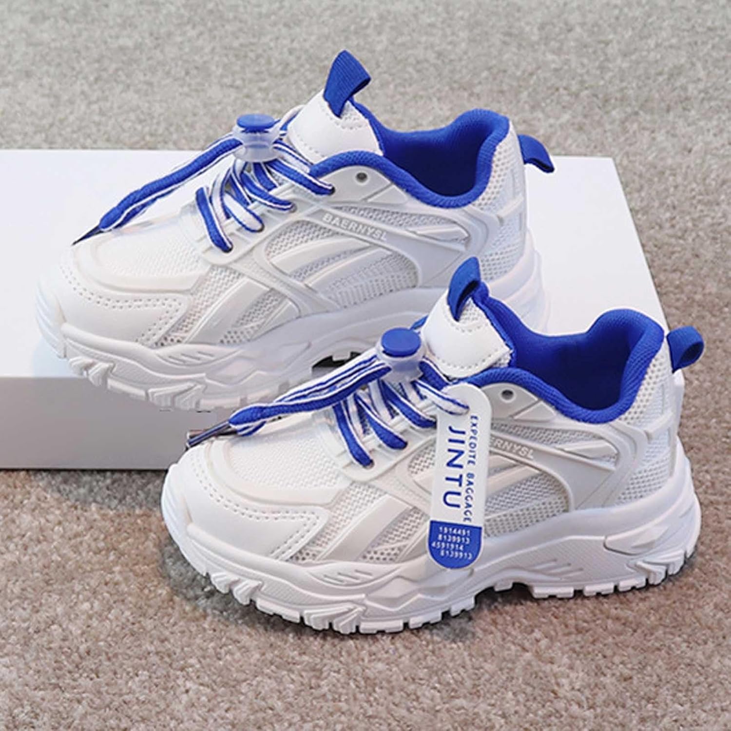 Boys Girls Kids' Sneakers Non-Slip & Durable Breathable School Running Shoes for Indoor Outdoor Little Kid - Image 4