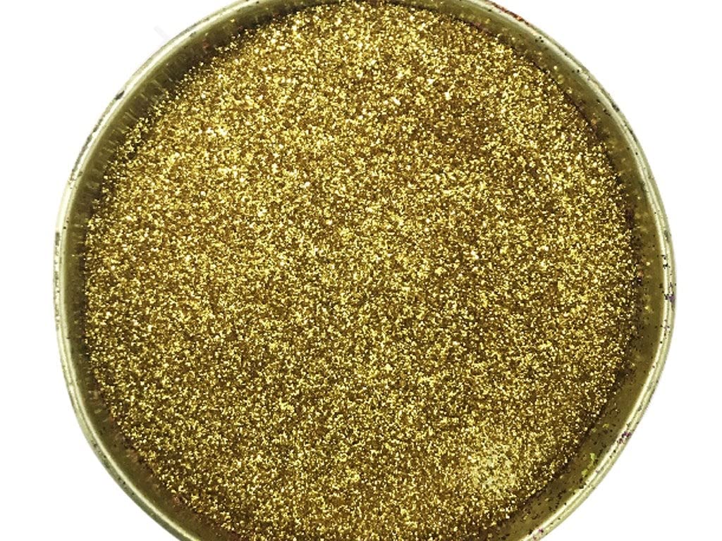 THE DESIGN CART Bright Golden Glitter Perfect for Professional Salon, Wedding, Party and Home Use.,Pack of 1 Kilogram