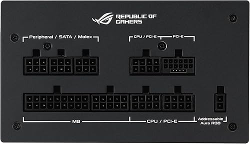 Vista 42 de ASUS ROG Strix 1000W Gold Aura Edition