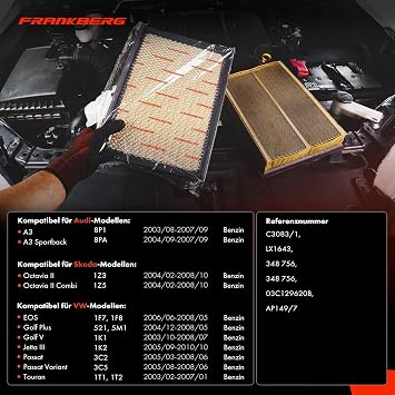 Frankberg 03C129620B Air Filter