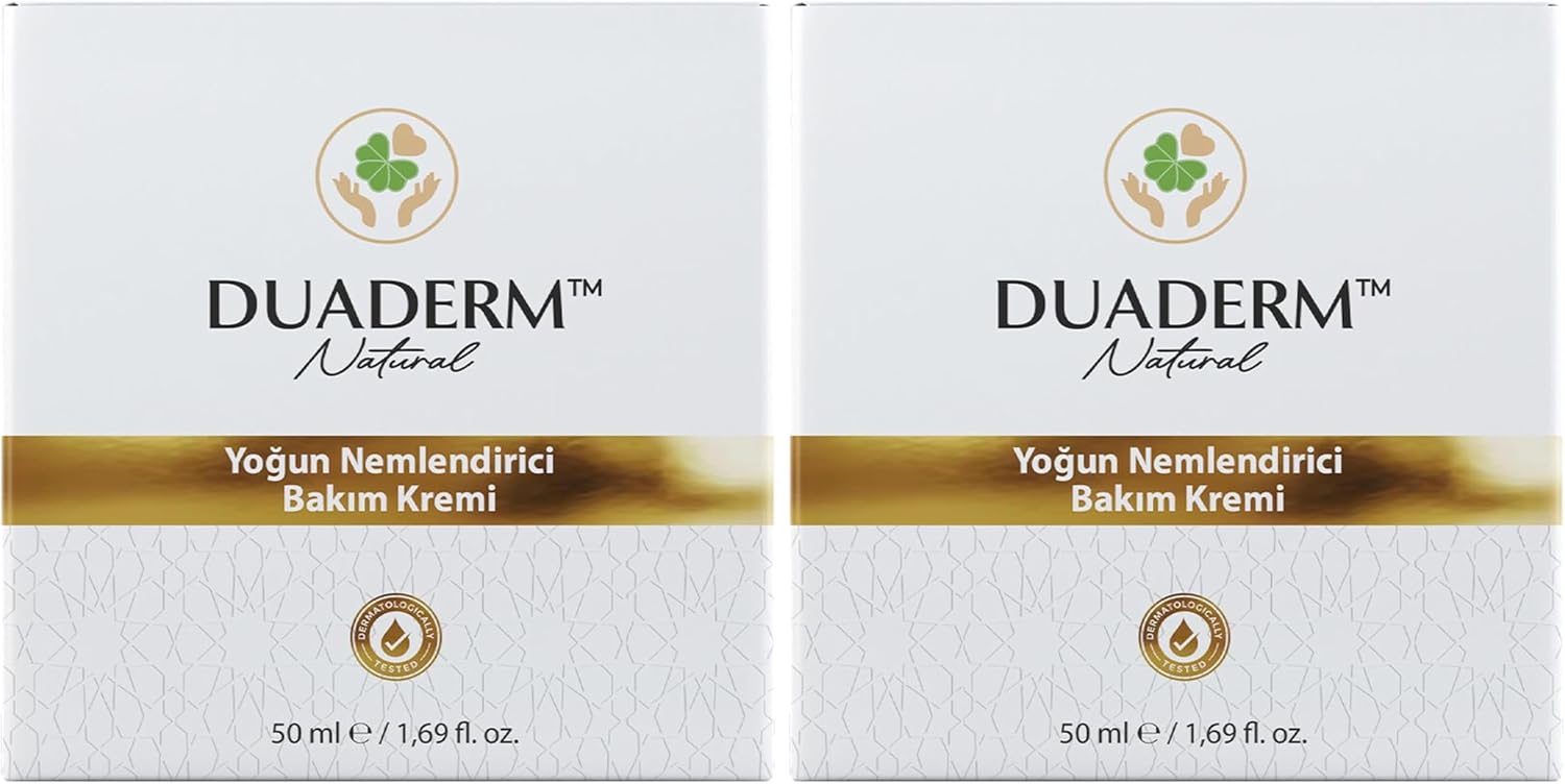 Duaderm Natural Yaşlanma Karşıtı ve Onarıcı Yoğun Bakım Kremi 50 ml (2 paketi)