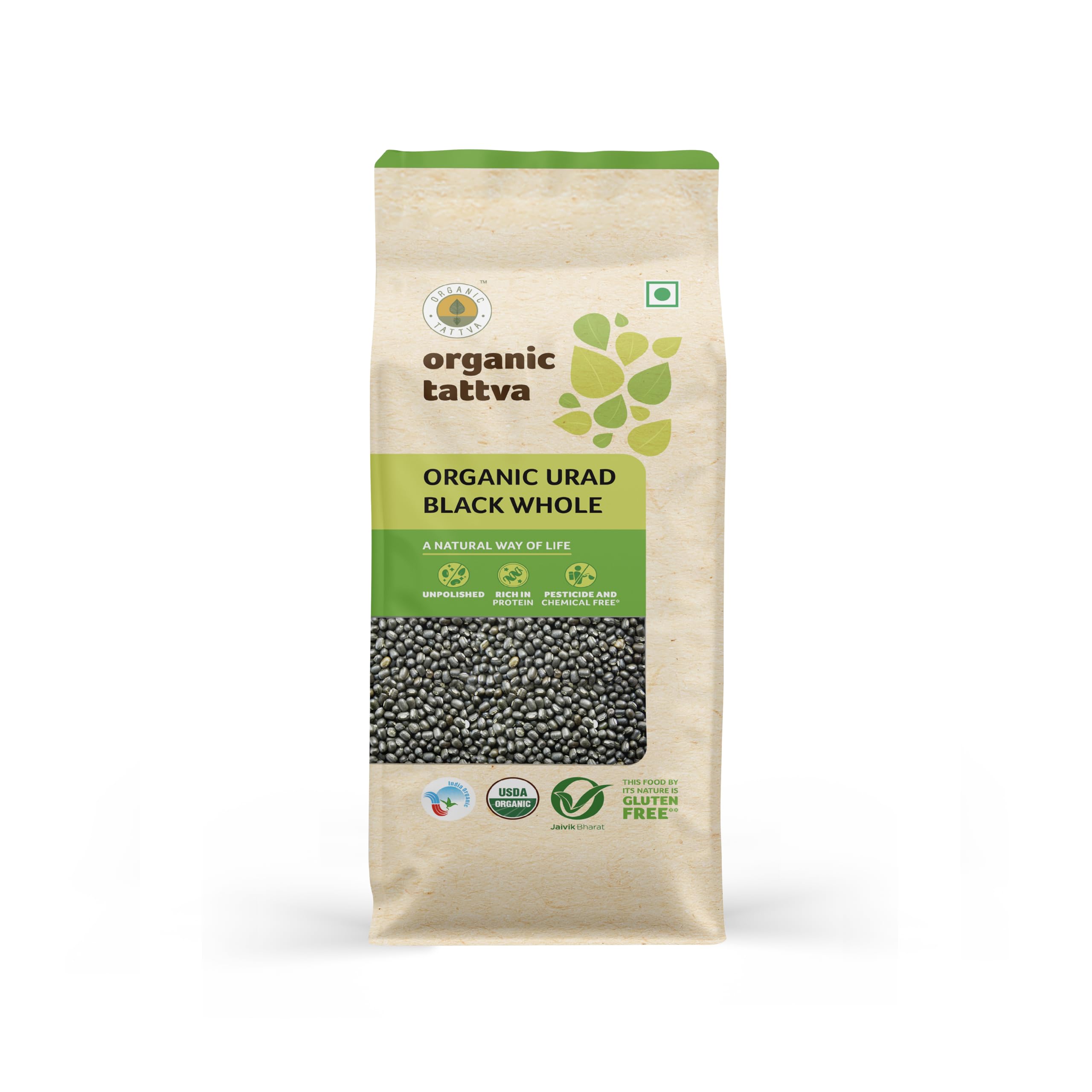 Organic Tattva, Organic Unpolished Urad Dal Black Whole, 500g (B00M57VHVC) Amazon Price History, Amazon Price Tracker