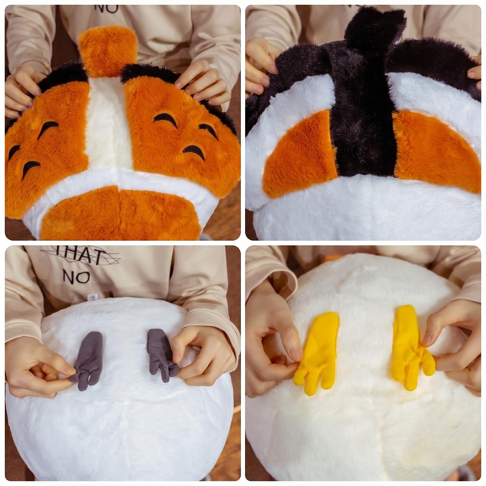 Amazon.co.jp: MARKALEALOO シマエナガ ぬいぐるみ 大きい