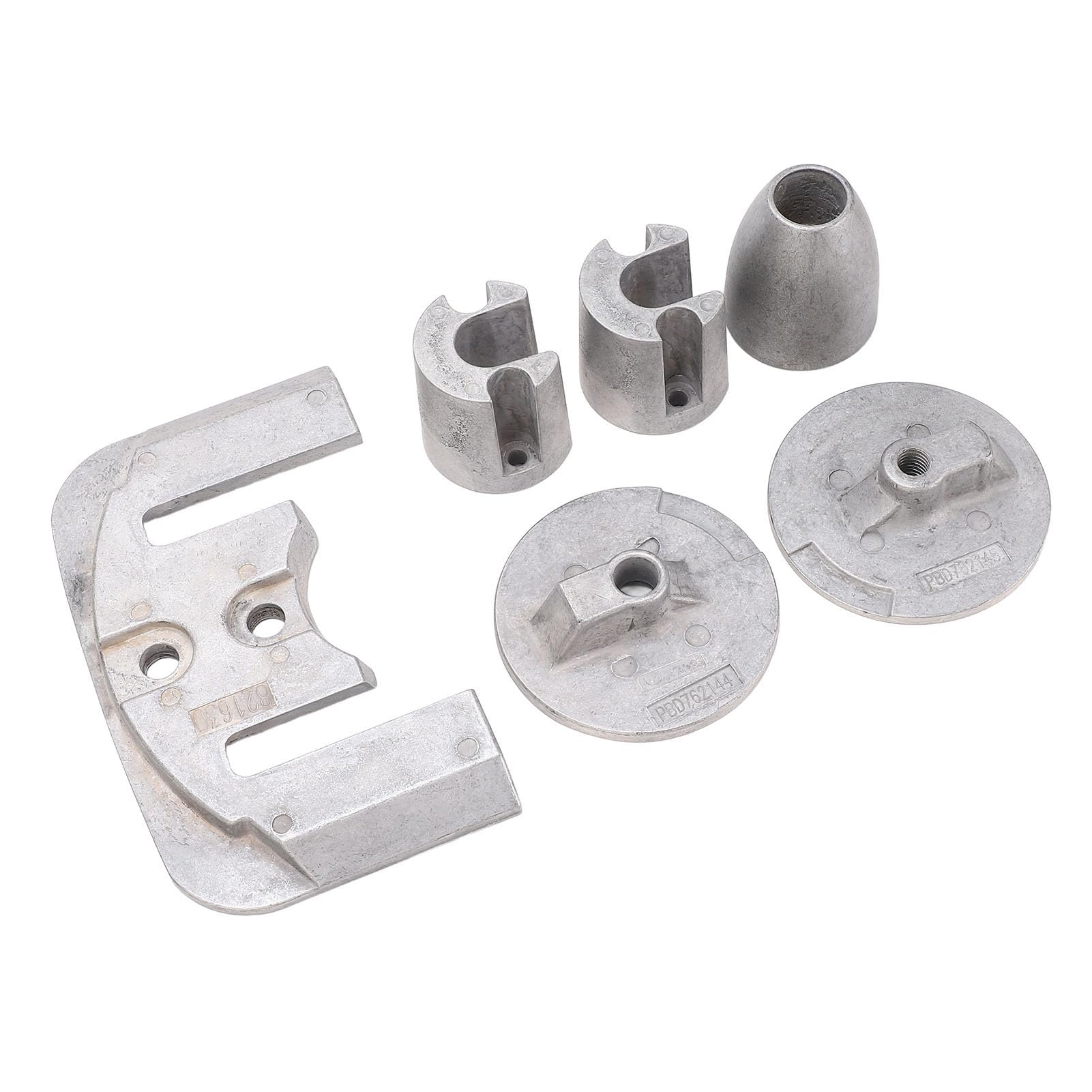 Kit Anodo in Alluminio Marino, Ricambio Ad Alta Resistenza Resistente All'ossidazione per Entrofuoribordo Bravo III 2003 e Successivi, con Hardware per Installazione Diretta