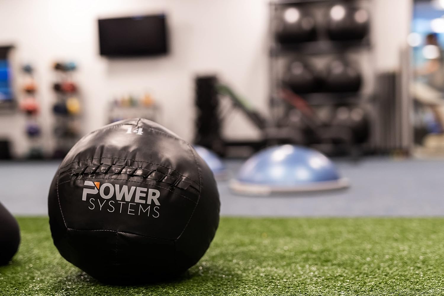 Power Systems 14" Wall Ball - Durable and Maintains Shape Through Even The Toughest Workouts