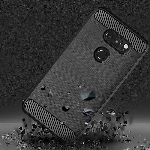 Miniatura 7 de Asuwish Funda de teléfono para LG V35 ThinQ V30 Plus con protector de pantalla de vidrio templado y accesorios delgados de silicona TPU protectora