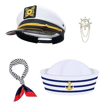 帽子 kijimatakayuui SAILOR HAT Amazon.com: 8 Pack Colorful Captain Hat Sailor Hat Unisex