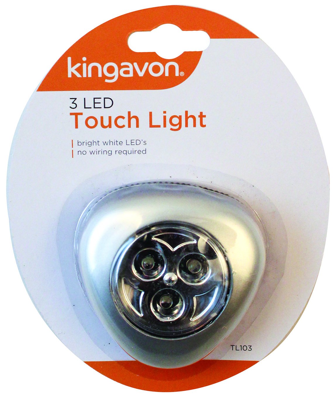 Wireless 3 LED Peel and Stick Touch Light