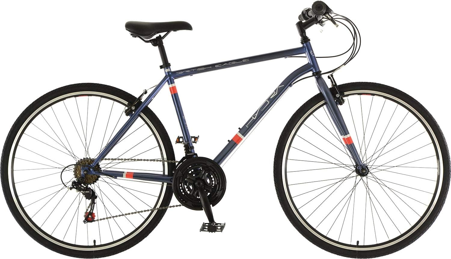 British Eagle Hydra Mens Hybrid Bike 21" Frame
