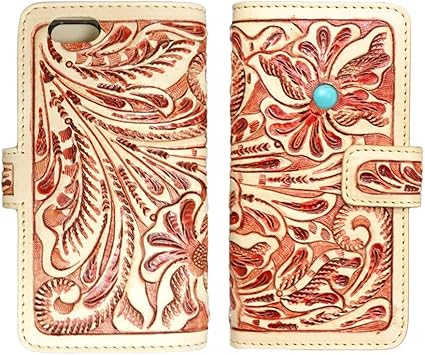 Amazon スマホケース 手帳型 本革 Iphone12mini S ケース 手帳 かっこいい メンズ 彫刻 カービング アイフォン12ミニ カバー Iphone12mini ケース おしゃれ A Typeレザー カード収納付き スマホカバー Brald ケース カバー 通販