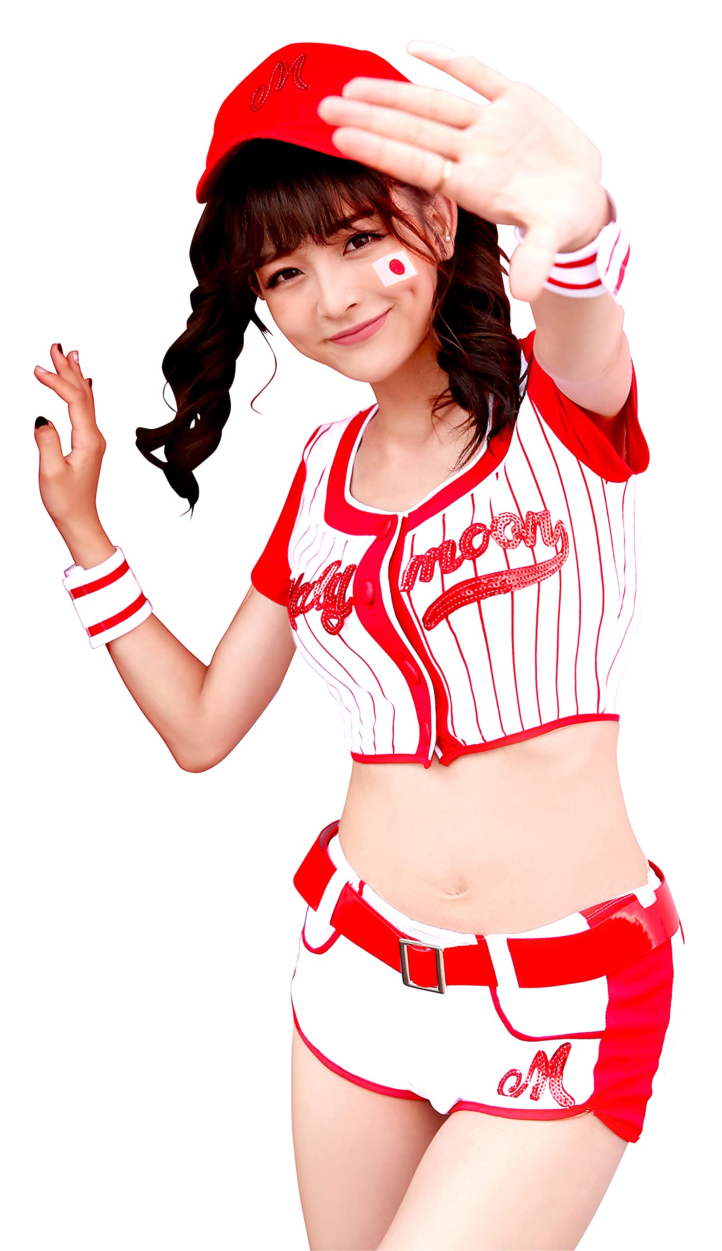 【完売品】マリームーン ベースボール ベアー チア レッド Amazon.co.jp: [マリームーン] Malymoom コスプレ ベースボールガール
