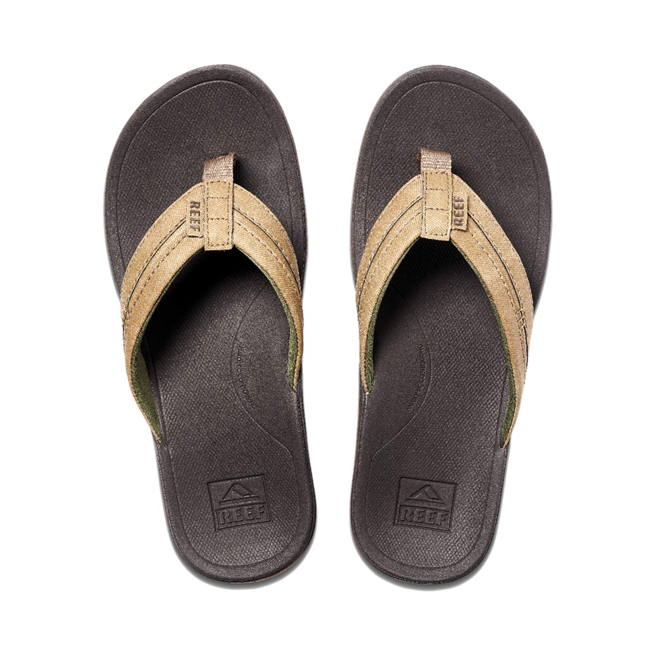 Reef Ortho-Bounce Coast, Men’s Flip Flops, Brown (Brown BRO), 5 UK (37.5 EU)