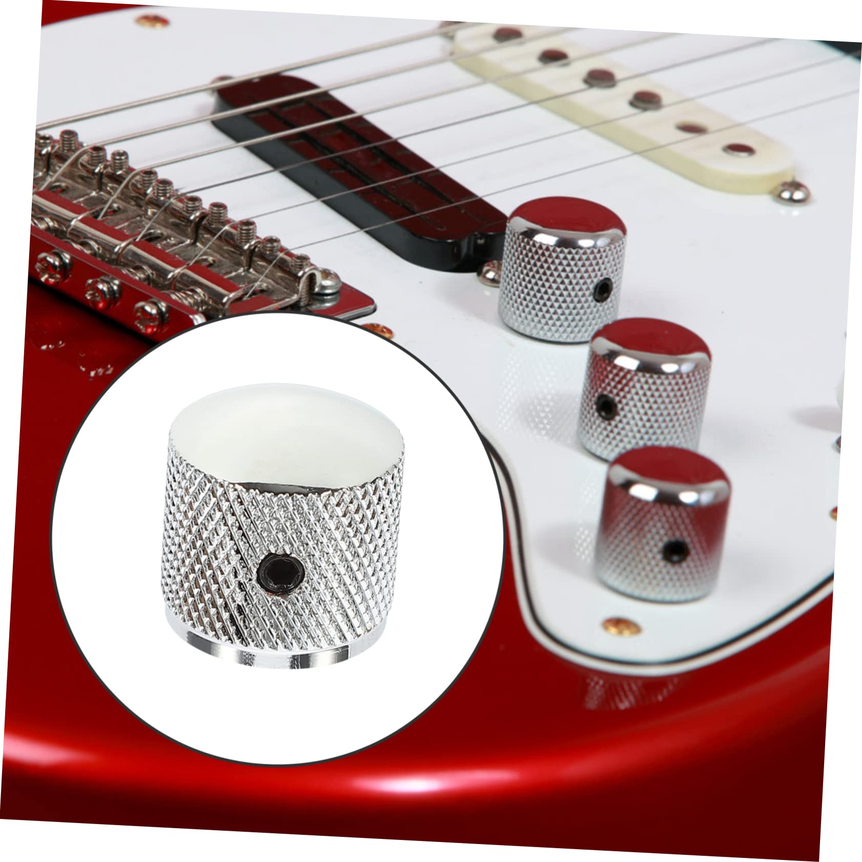 Alnicov Potentiomètre Double Concentrique B50K - Pour Guitare Basse - Réparation Custom