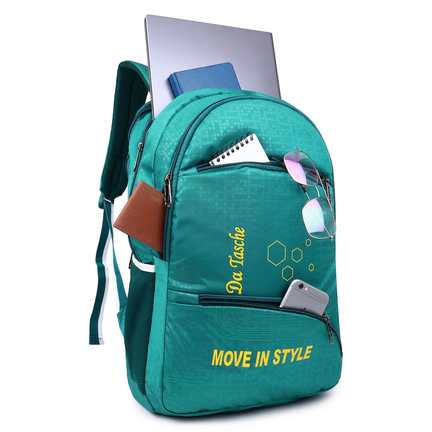 Da Tasche Large 40 L Laptop Backpack Emboss (Green) (B0CQFQ39DB) Amazon Price History, Amazon Price Tracker