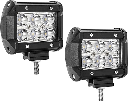 LMGAO Cápsulas de luz de 4 pulgadas de 30 W, barras de luz LED blancas con puntos de inundación, cápsulas de luz LED impermeables para conducir disponible en Yaxa Peru