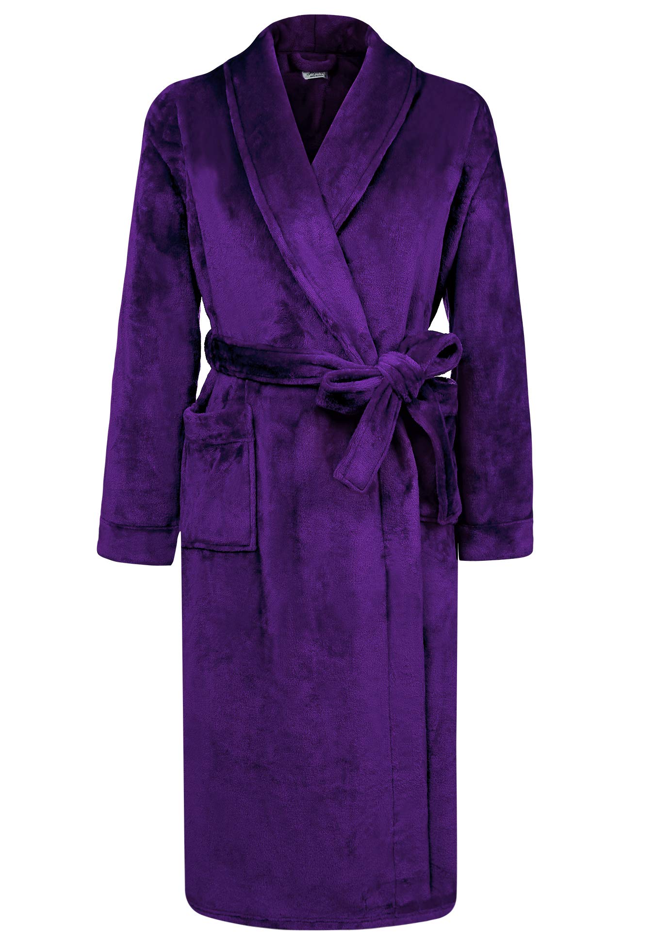 Amorbella Warm Heavy Robes For Women Luxury Plush Fleece