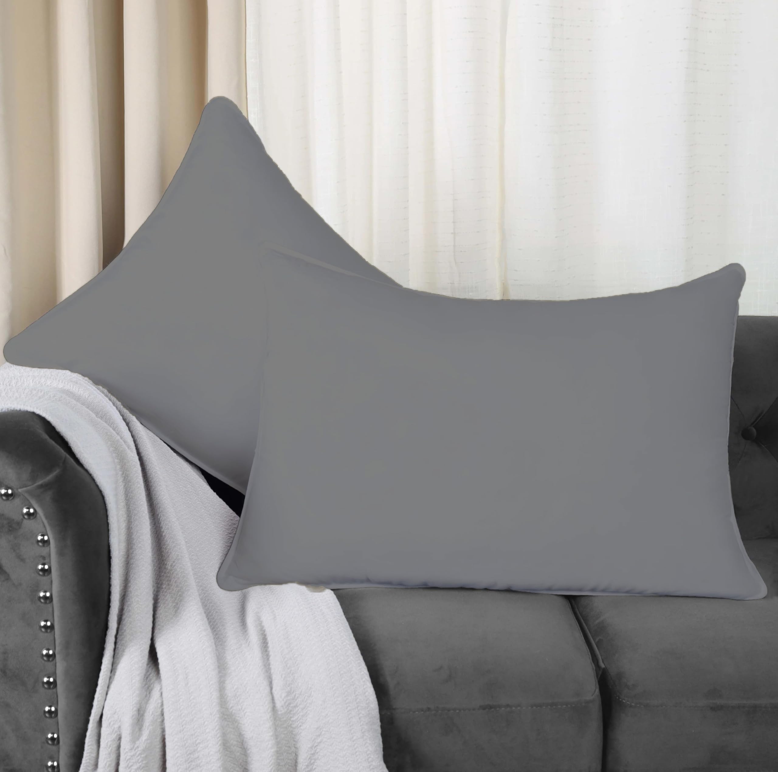 Cameo Rose Cotton Pillow Covers - Set of 2 -8