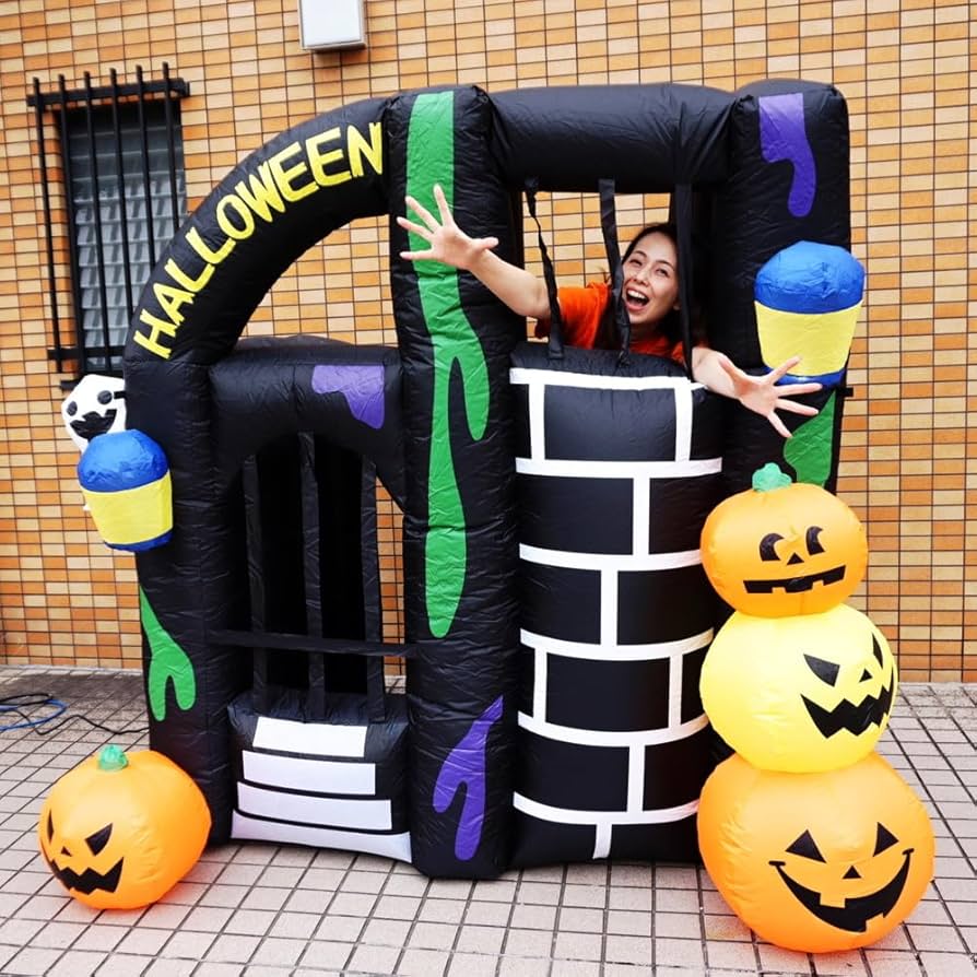 ハロウィン飾り★エアーディスプレイパンプキンディスコ　HW-1389 ハロウィン飾り☆エアーディスプレイパンプキンディスコ HW-1389