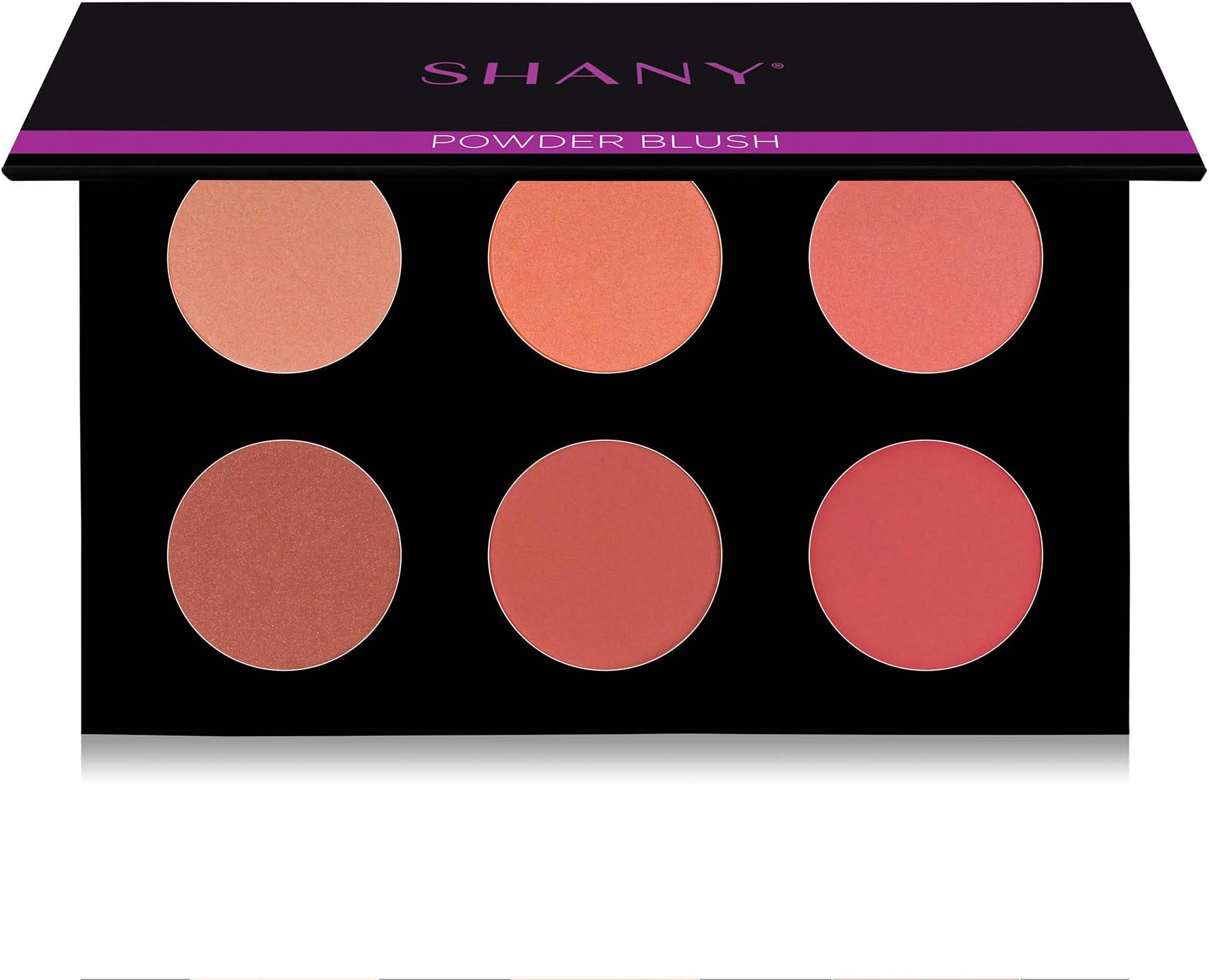 Shimmer & Matte Warm-Toned Blush Palette - Layer 6 - Refill for the 6 Layer Mini Masterpiece Collection Makeup Set