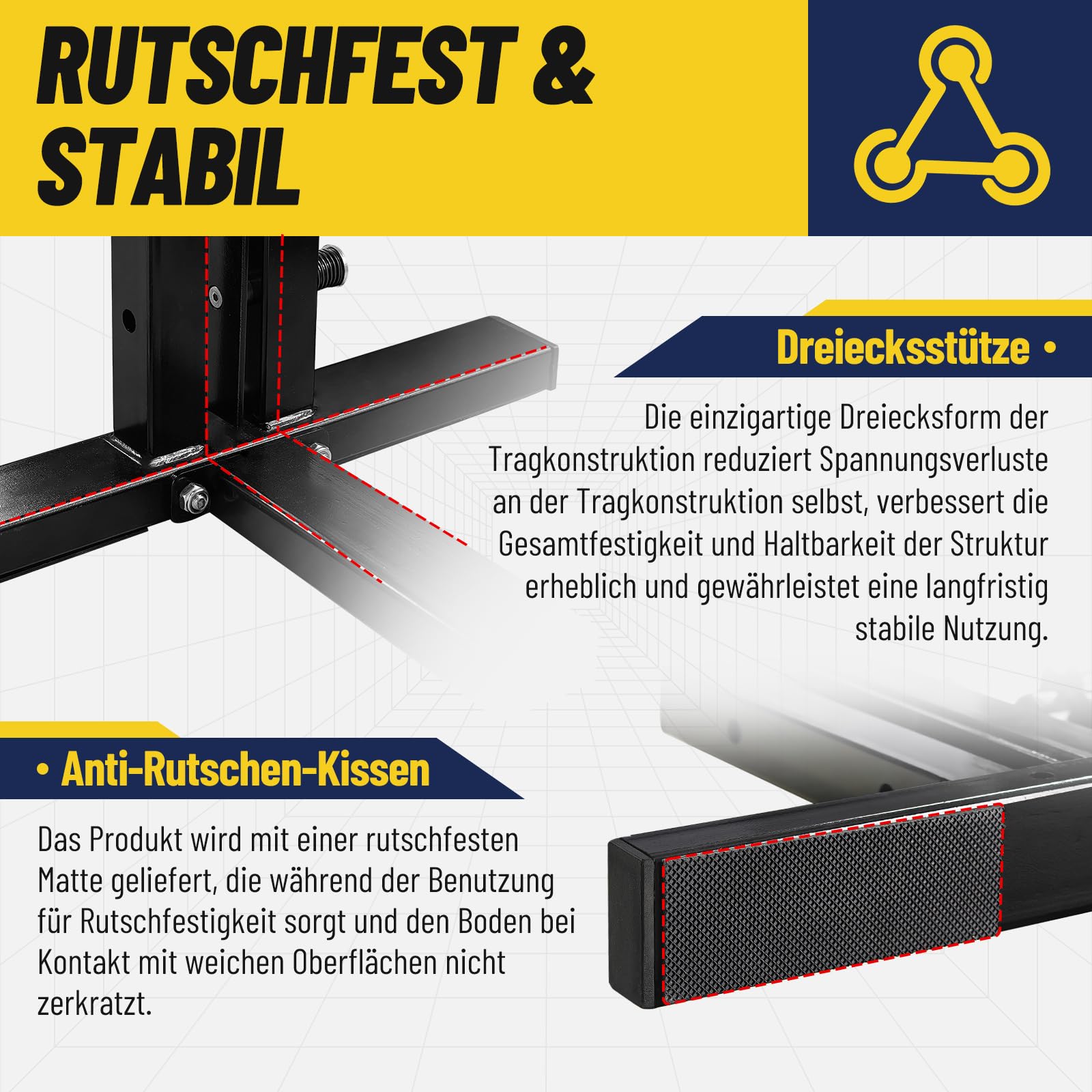 Zozen Gipskartonstütze,Verstellbare Stütze–Für Unterschiedliche Stärken. Guter Helfer Für Trockenbauschneider.Wird Für Trennwände/Decken Für Die Industrielle Heimdekoration Und Arbeiten Im Verwendet.