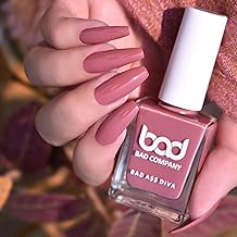 BAD COMPANY Nail Polish 10ml, No Toxin Nail Lacquer, Long Lasting, Chip Resistant, Vegan, Quick Dry & Cruelty-Free Nail Paint Enamel, Glossy Finish (Fearless74)