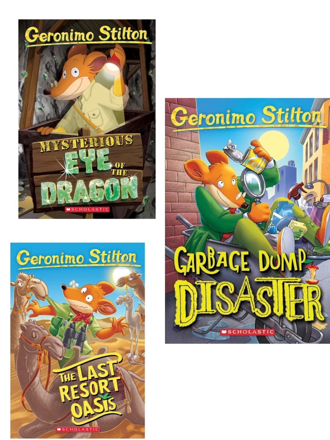 Geronimo Stilton ジェロニモスティルトン 1-68巻セット Geronimo Stilton book set (Set Of 3 Books) The Last Resort Oasis