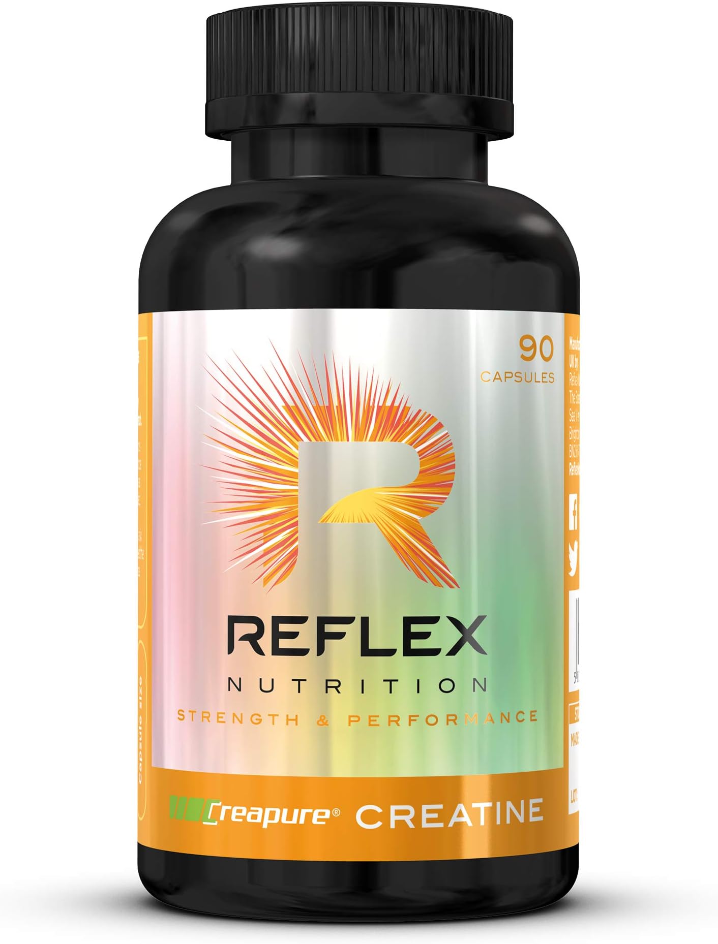 Reflex Nutrition Creapure Creatine Monohydrate - 90 Capsules