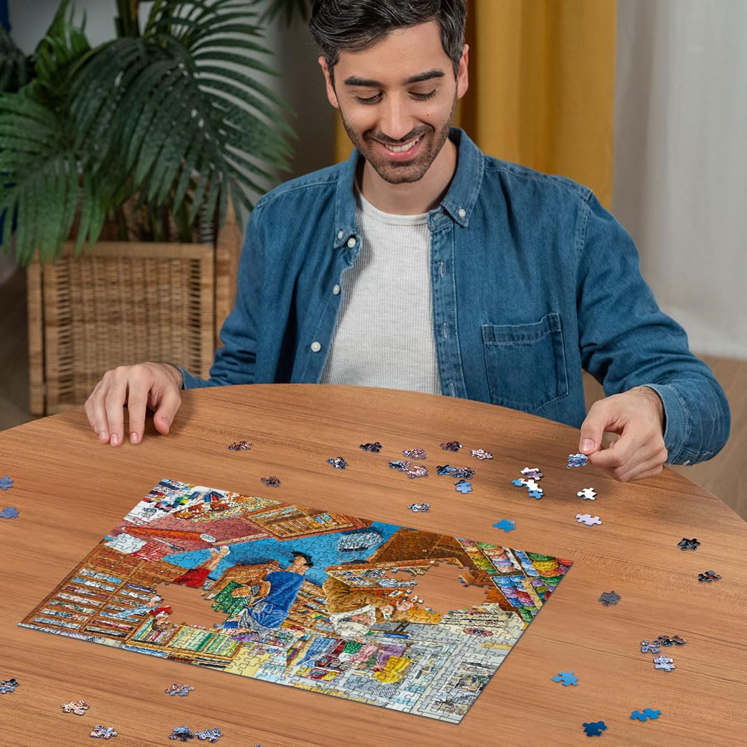 Ravensburger Happy Days at Work No.18 The Haberdasher 500 Piece Jigsaw Puzzle for Adults and Kids Age 10 Years Up - Image 3