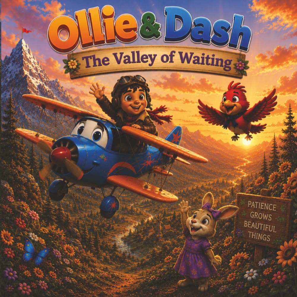 Ollie & Dash and the Valley of Waiting: A Heartwarming Adventure About Patience, Trust, and the Magic of Waiting (Ollie & Dash On Adventure)