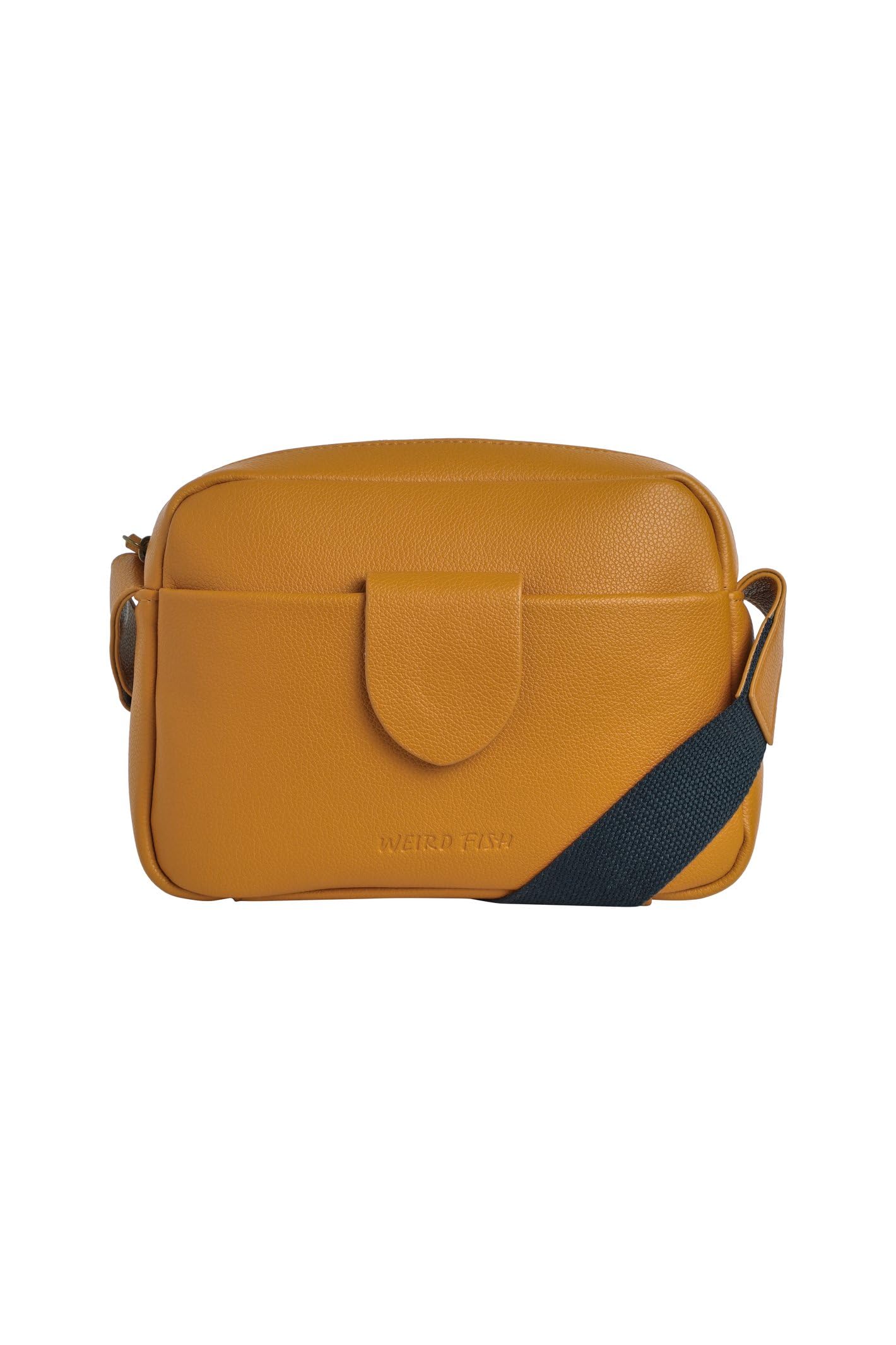 Weird Fish Women's Deep Amber Dion Cross Body Bag Size One