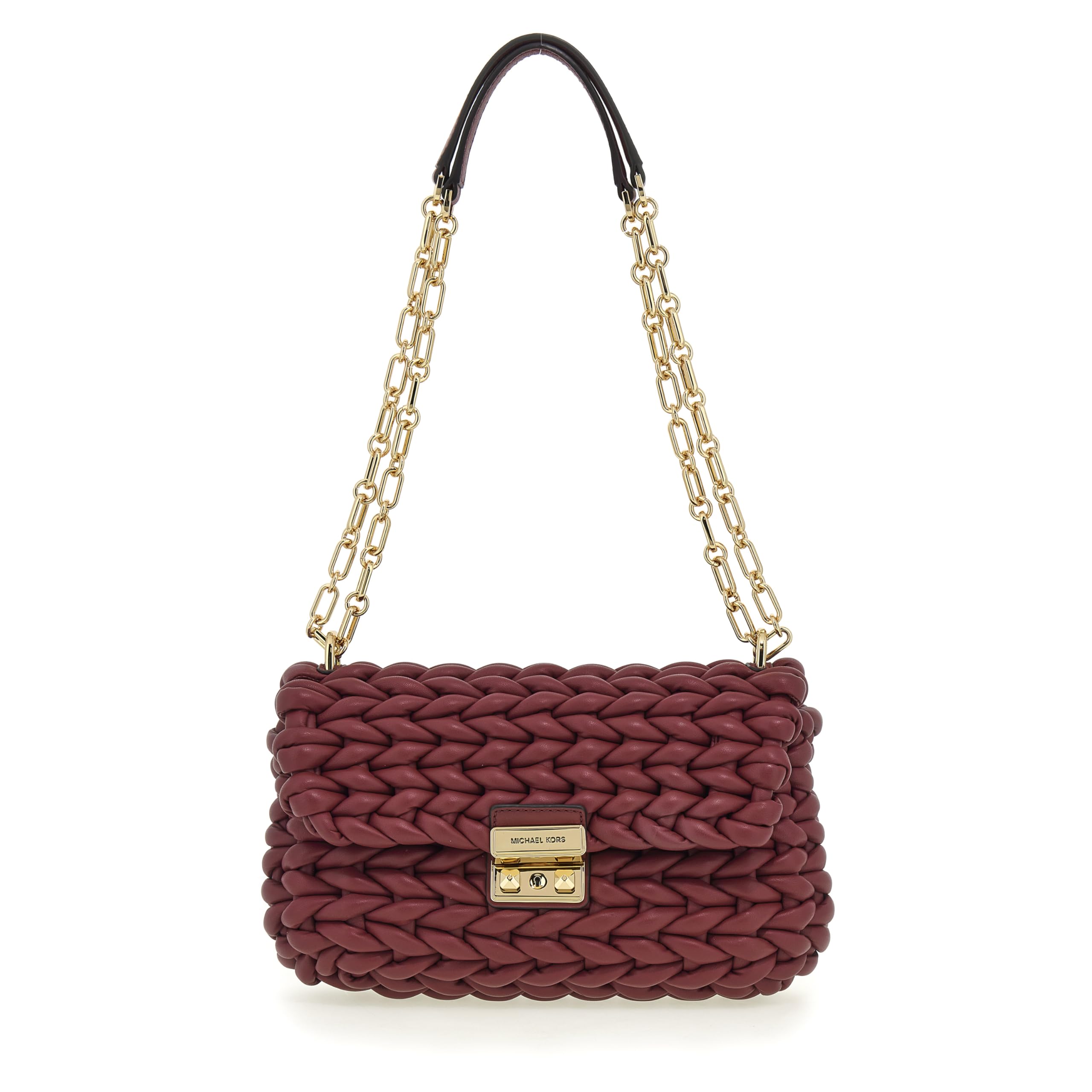 Michael Kors LG CONV CHAIN SHLDR MULBERRY