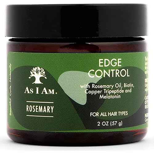 As I Am Rosemary Edge Control 2 oz - with Biotin & Saw Palmetto