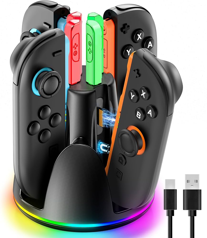 Amazon.com: Tokluck Charging Dock for Nintendo Switch 2(2025) Joy