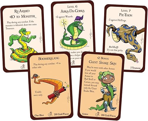 Miniatura 3 de Steve Jackson Games Mini-expansión del juego de cartas de Munchkin Snakes