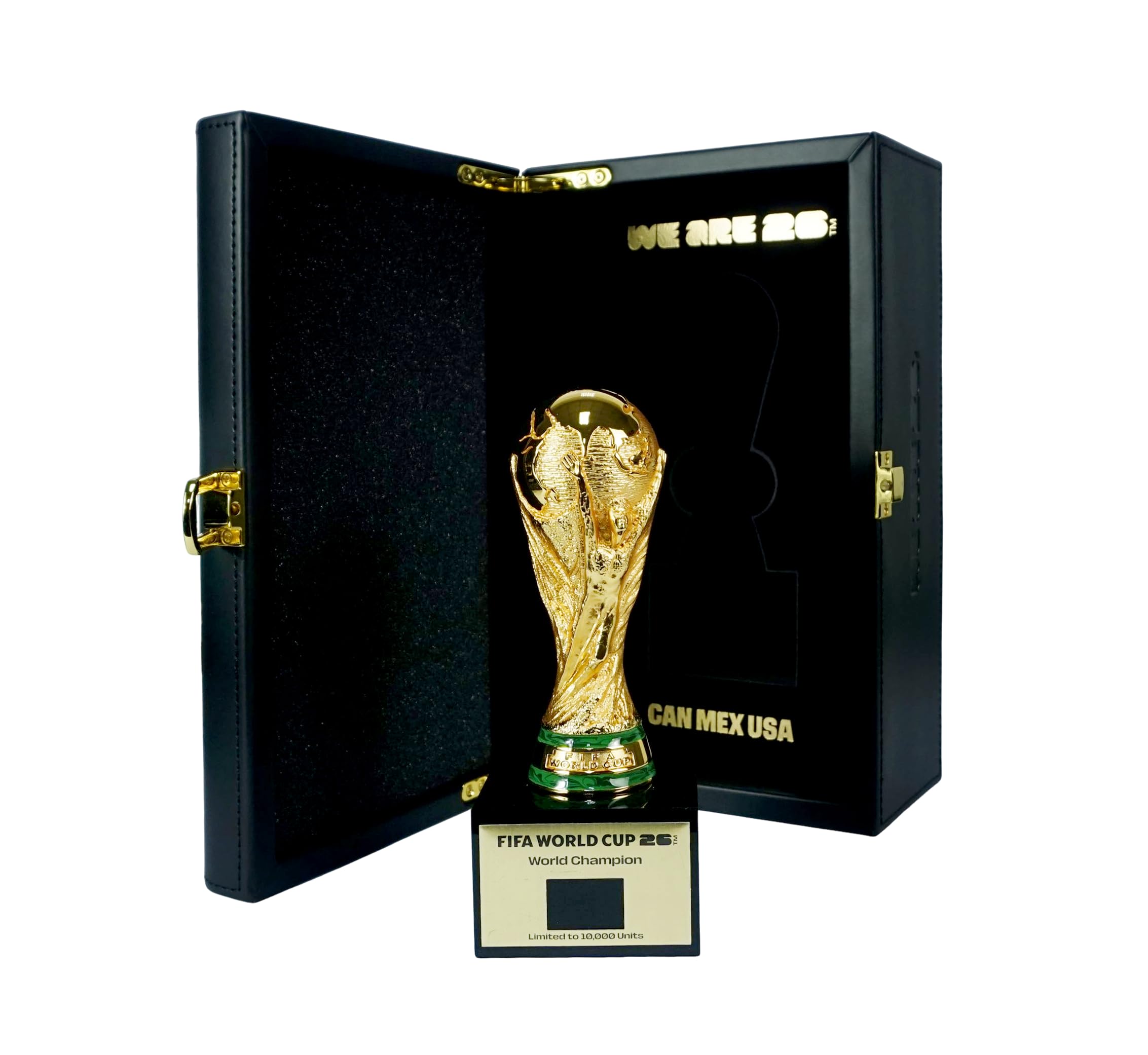 FIFA ワールドカップ2026 公式 トロフィーレプリカ アクリルディスプレイ Amazon.co.jp: 公式ライセンス品。FIFAワールドカップ2026 3D