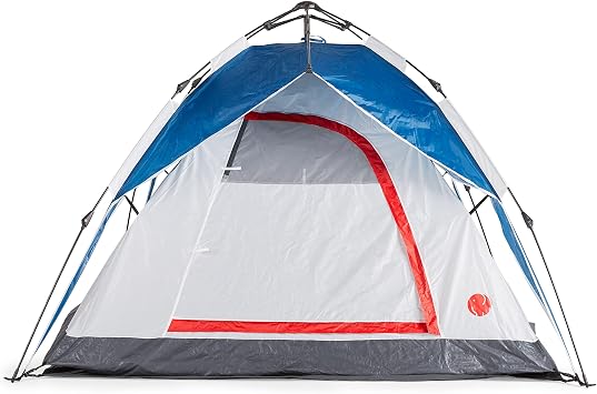 OMNICORE DESIGNS Wander 3 Person Instant Dome Tent with Detachable Canopy - 7 x 7 Tent / 7 x 7 Canopy Shelter