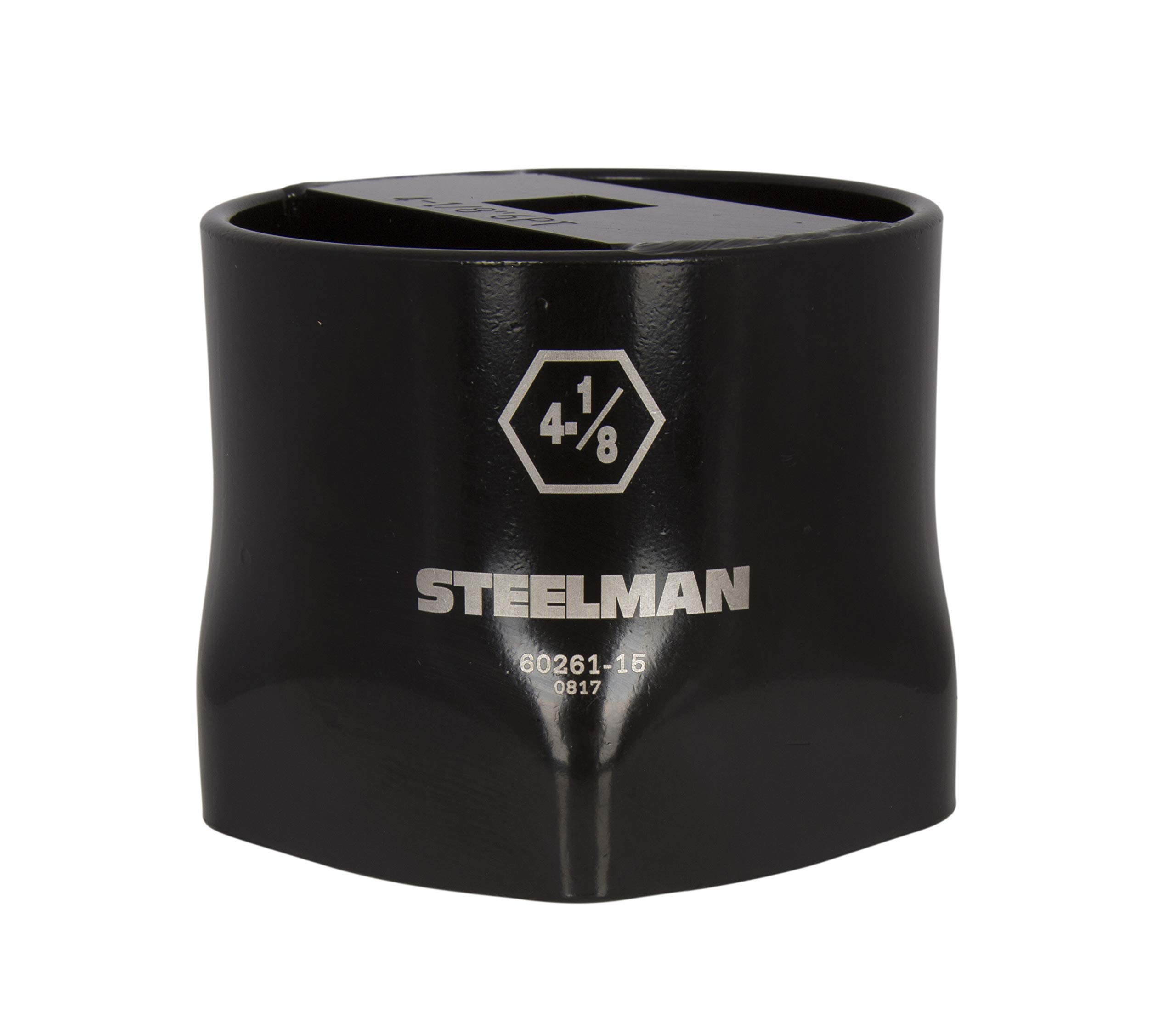Steelman 4-1/8-inch 6-Point Wheel Bearing Locknut Socket, 3/4-inch Drive, Heavy Duty Steel