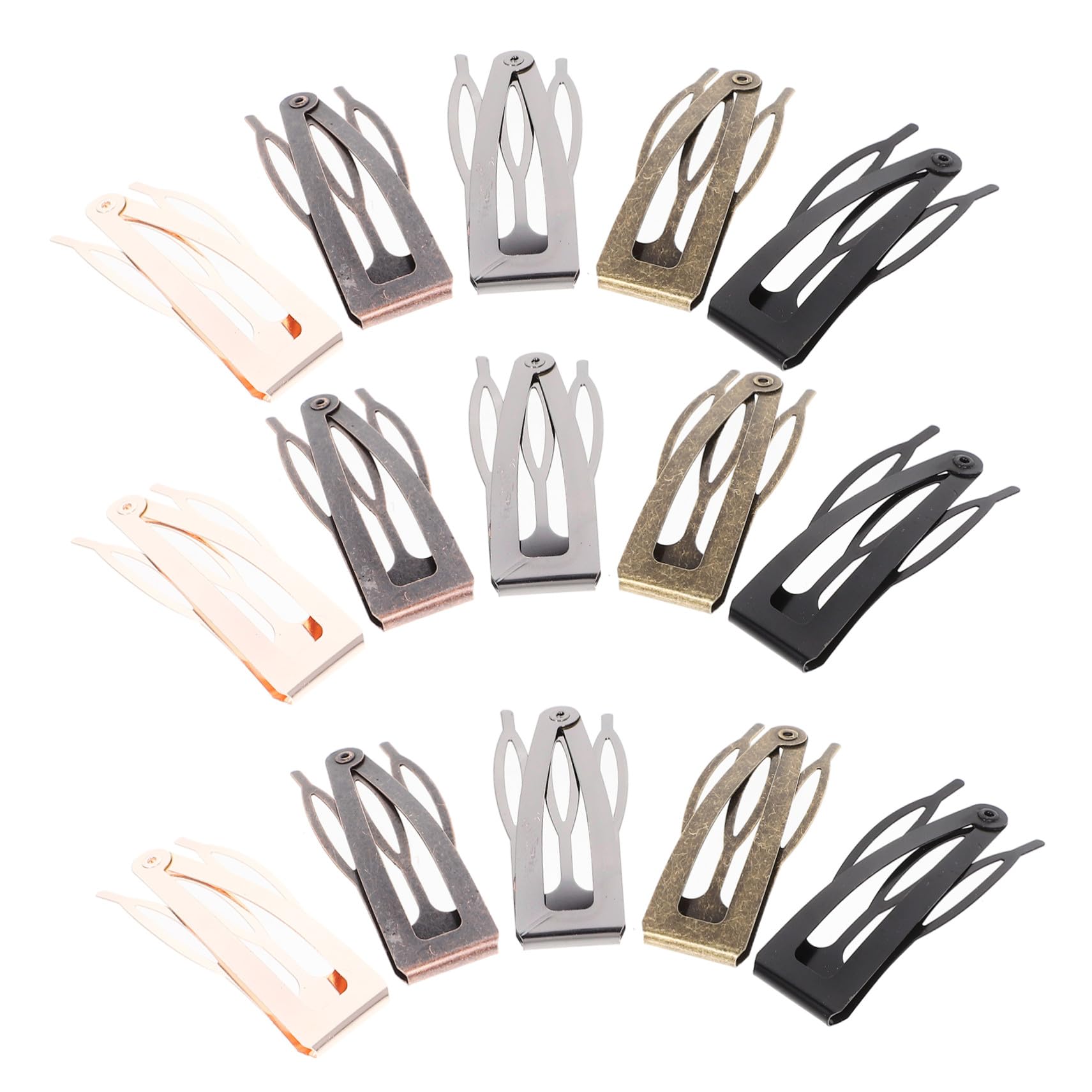 Homoyoyo 40stücke Teiliges Metall Snap Haarspangen Langlebige Haarklammern Für Mädchen Und Frauen Stabiler Halt Ohne Haarschaden Vielseitiges Haarschmuck-accessoire Für Partys Und Alltag