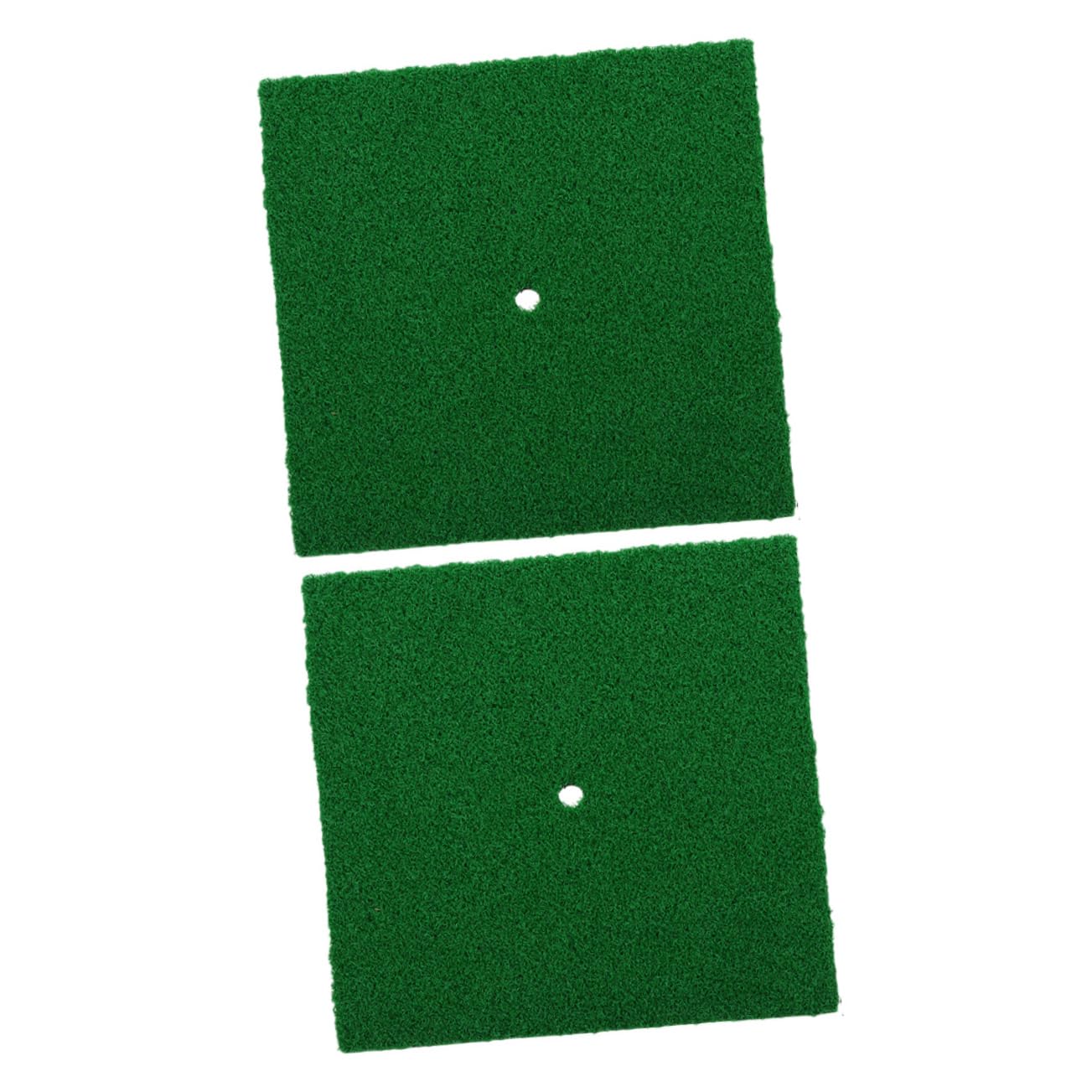 HANABASS Golfing Essential Pcs Real Turf Golf Mats Indoor Hitting Mat for Practice Training