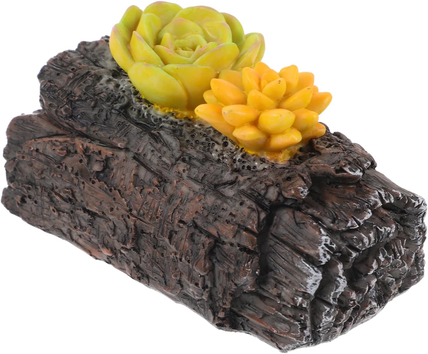 Outdoor Resin Key Hider Creative Stump Design for Garden Key Storage for Secure Hiding Place