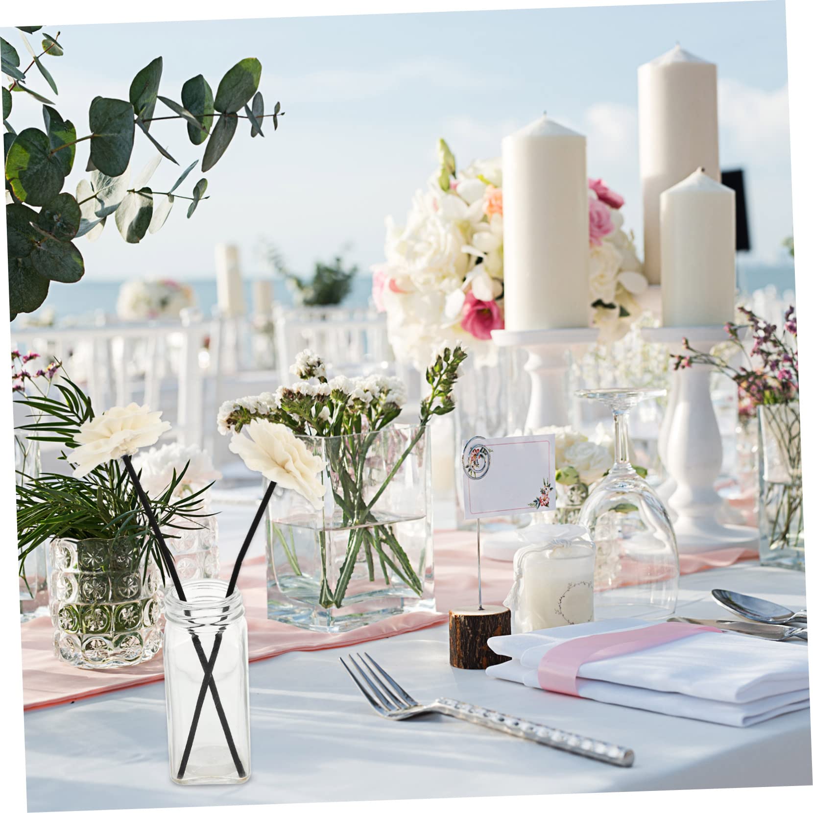 VINTORKY 2pcs Pe Flower Rattan Sticks Essential Oil Diffuser Sticks Scented Oils for Aromatherapy