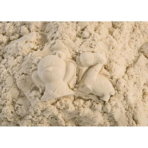 Miniatura 3 de Excellerations Sensory Play Sand, blanca, 10 libras para edades de 3 años en adelante (artículo # WOWWH)