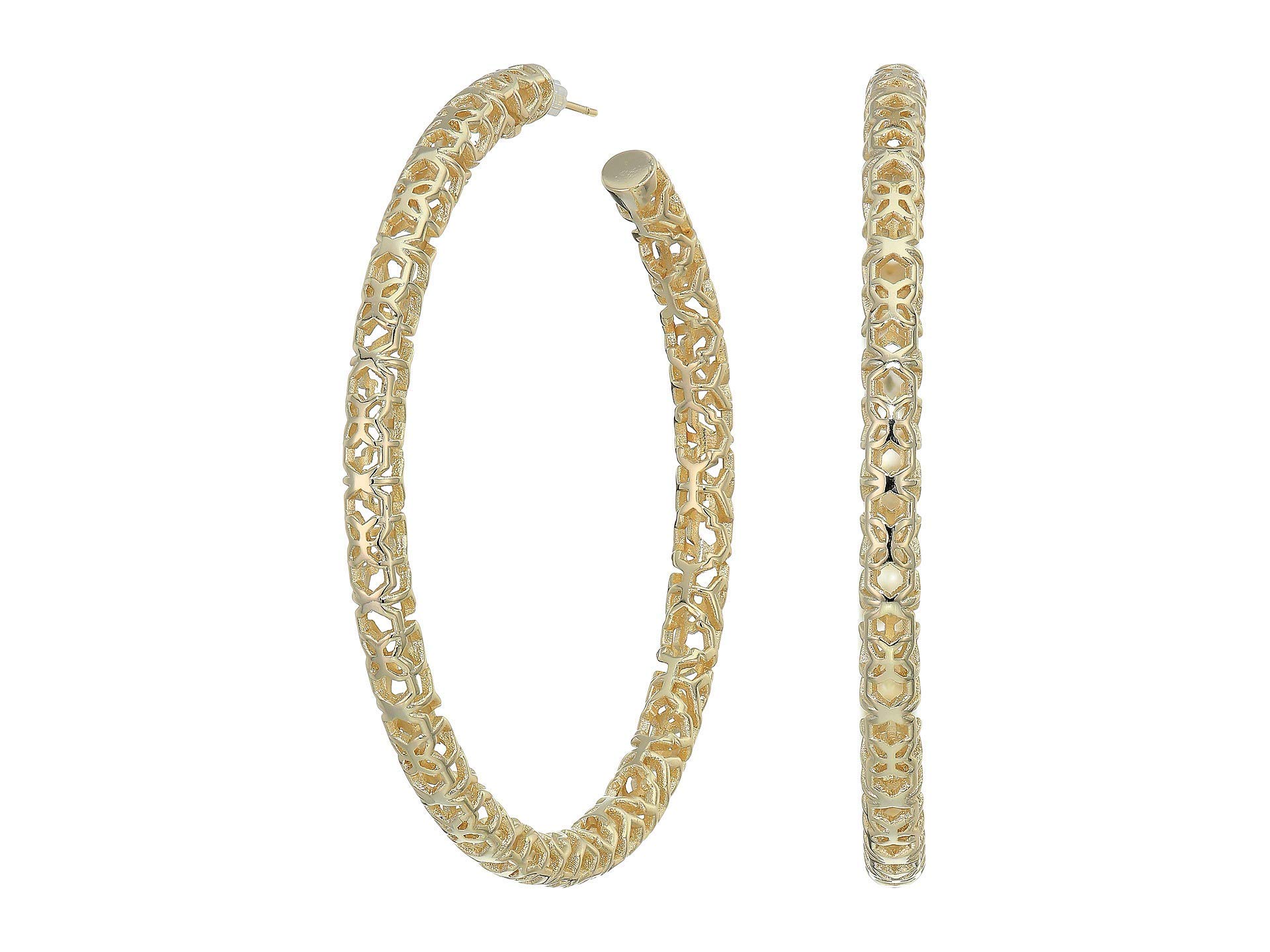 Kendra ScottMaggie 2.5'' Hoop Earrings for Women, Jewellery, One Size gold