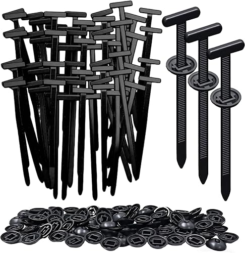 Miniatura 9 de Hebilla Universal de Bridas de Cable de Nailon, Nueva Actualización 2026 de Servicio Pesado con Sujetador de Bridas Autobloqueante con Remache, 100