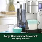 Cuisinart Premium Coffee Maker, Single Serve 72-Oz Reservoir, Programmable Brewing & Hot Water Dispenser, Silver (SS-10C)