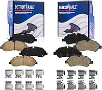 Vista 118 de Detroit Axle - Pastillas de freno para Pontiac Grand Prix 2005-2008, Buick LaCrosse Allure 2005-2009, pastillas de freno de cerámica con repuesto
