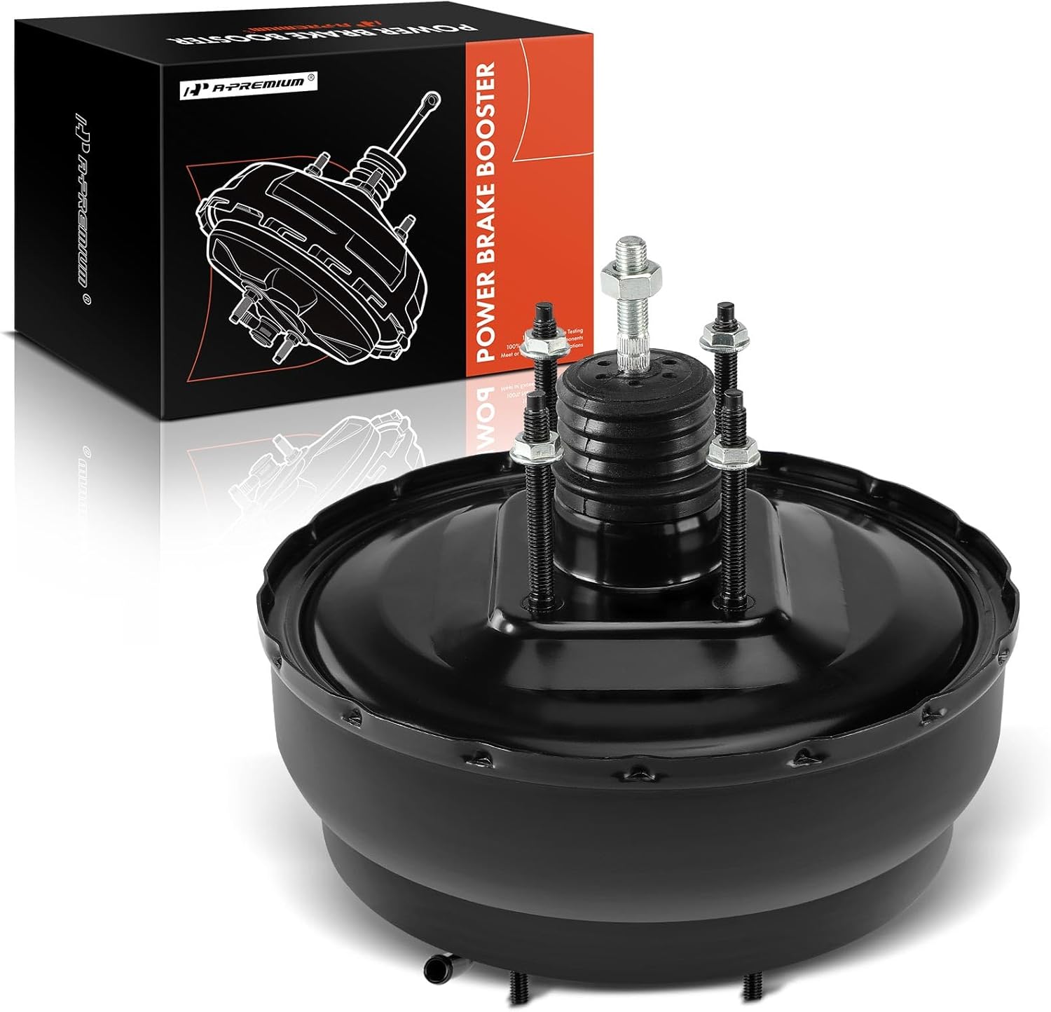 A-Premium Vacuum Power Brake Booster Compatible with Select Nissan Models - Frontier 1998 1999 2000, 4WD - Replace# 472108B410
