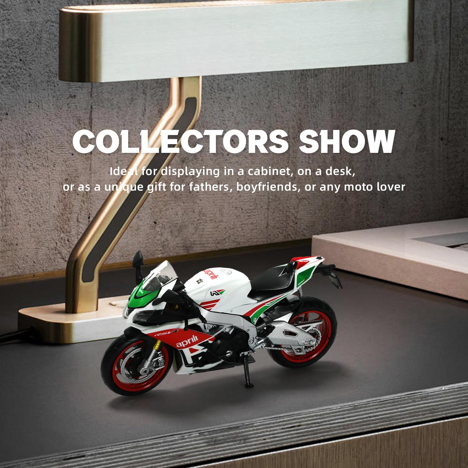 Risopen Aprilia RSV4 RR1000 Motorcycle Model - Diecast -6