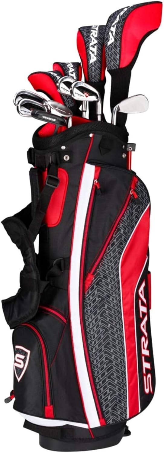 Callaway Golf Men's Strata Ultimate Complete Golf Set (16-Piece, Right Hand, Steel) : Everything Else